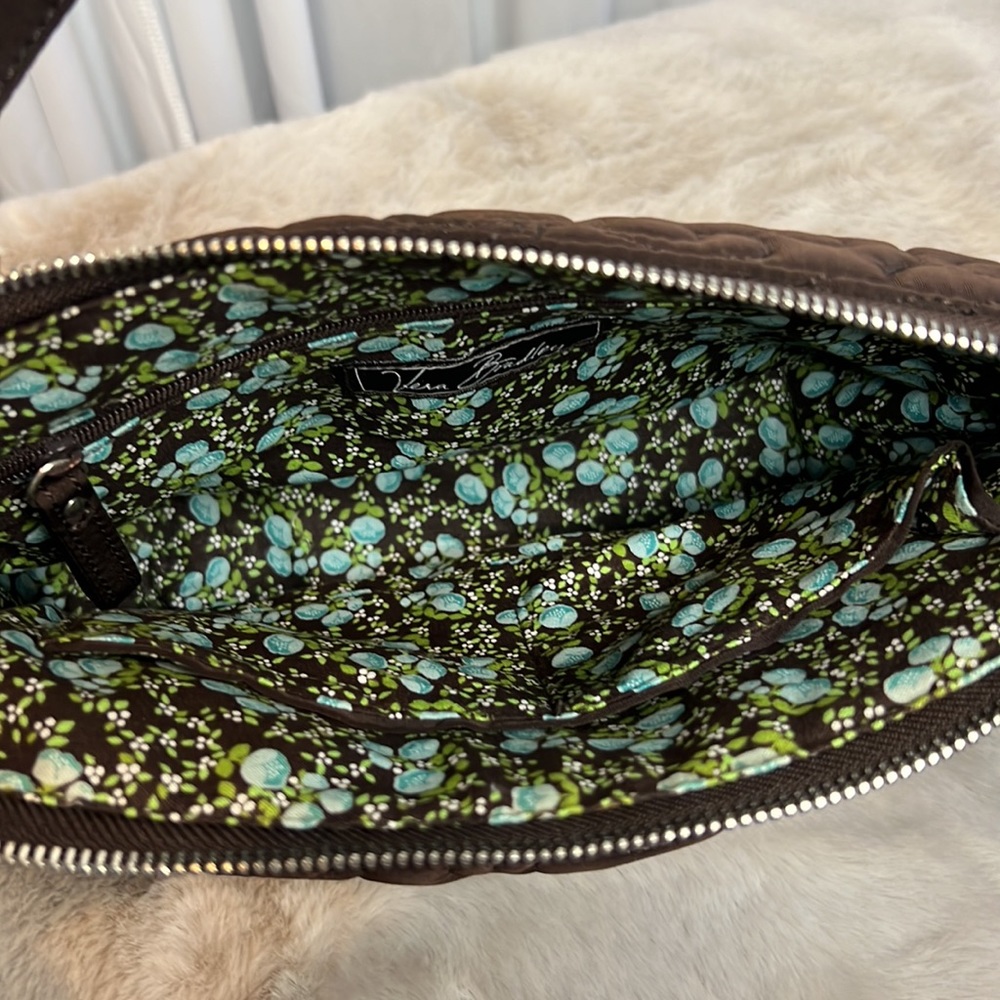 Vera Bradley Chocolate Brown Purse - Picture 9 of 11